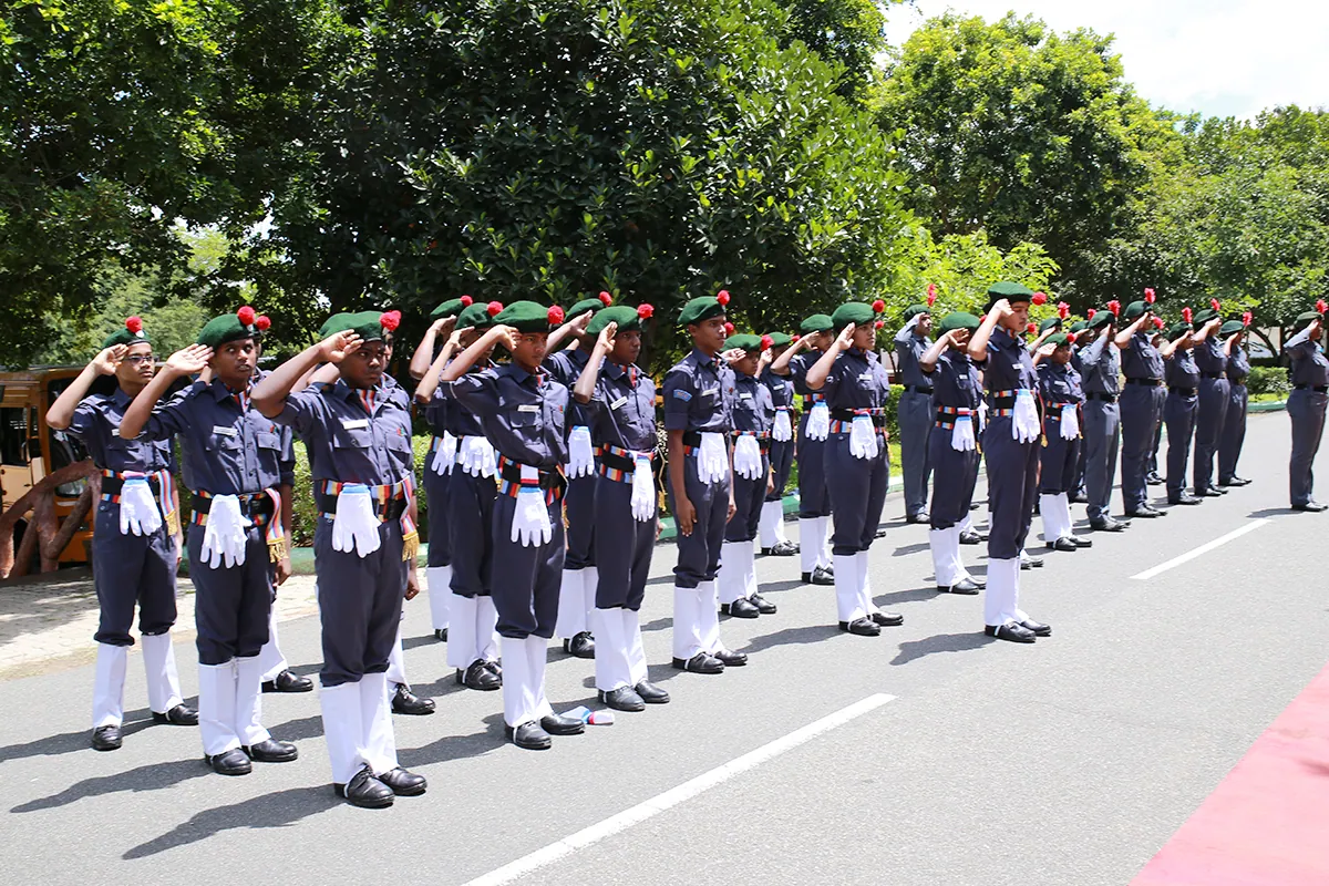 NCC Air Wing Cadets - Kongu National School